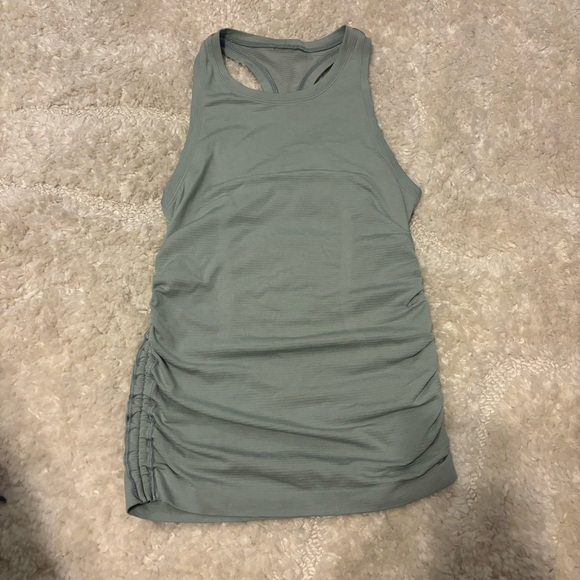 Lululemon Tank Top Women’s Small Gray Green - Picture 2 of 7